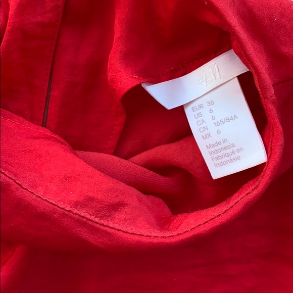H&M Cherry Red Blouse - Picture 3 of 7